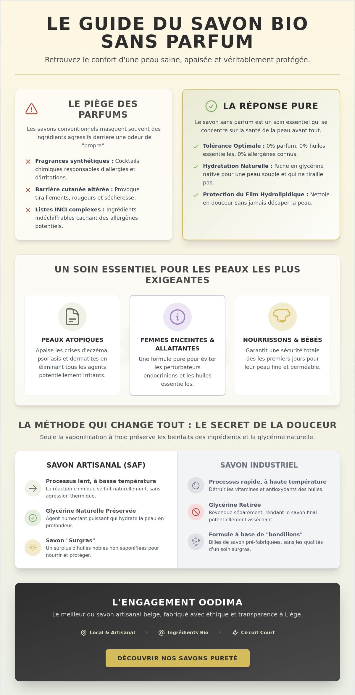 Savon bio sans parfum : le guide complet pour une peau saine et protégée en 2026